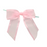 Pre-Tied Pink Organza Bows - 4" Wide, Set of 12