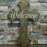 Welcome Cross Christian Wall Decor - 16" x 11", Door Sign