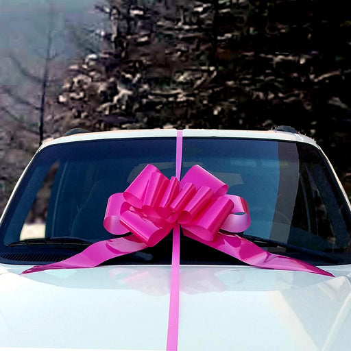 Big Red Car Bow Ribbon - 25 Wide — GiftWrap Etc
