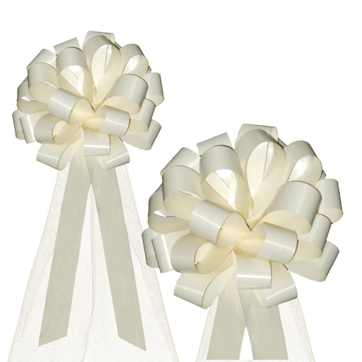 Gold Bows 10 Pack Gift Wrap Bow for Baskets Gifts Toys Weddings