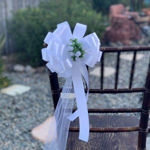 Beige Burlap Ribbon Wreath Bow - 10 Wide, 18 Long Tails — GiftWrap Etc